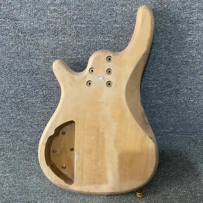 Natural 5/6 String Bass Body with Active PJB Pickups DIY Project