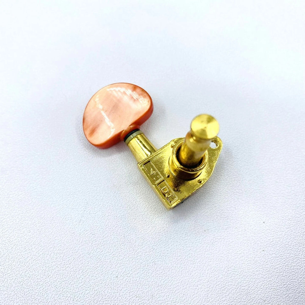 Gold 3x3 Guitar Machine Heads Tuning Pegs Keys with Orange Buttons