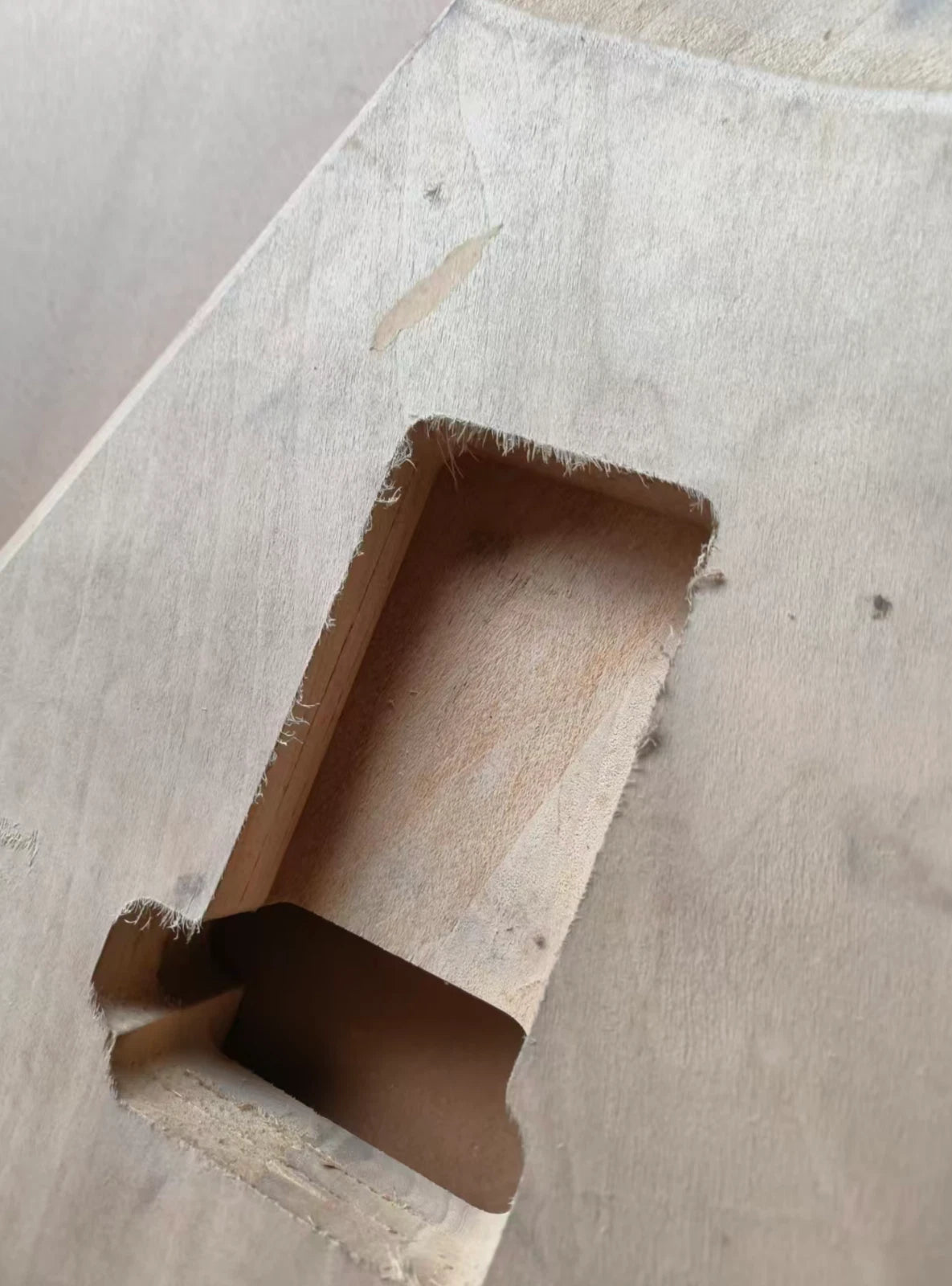 Unfinished DIY Project V Shaped Guitar Body