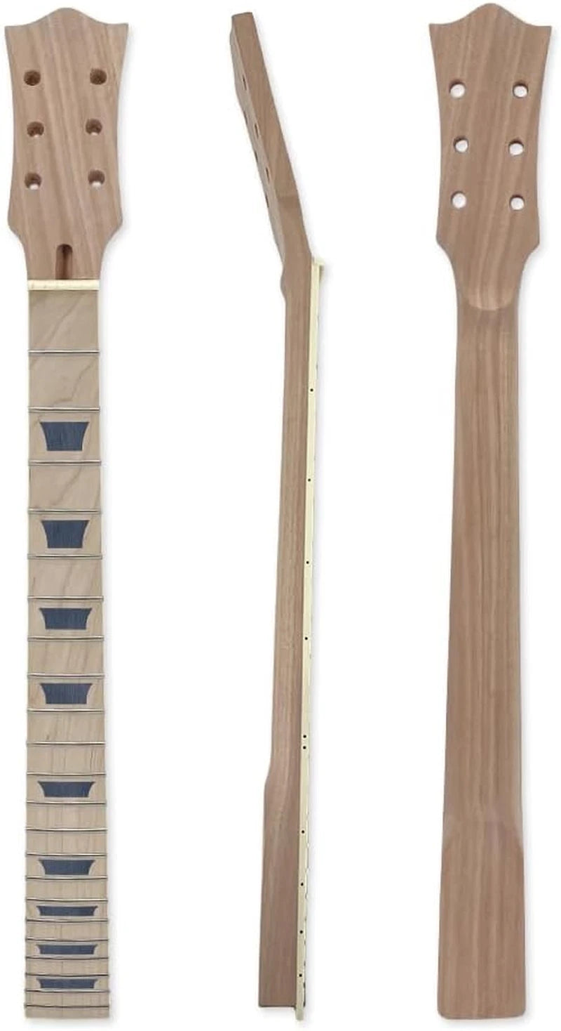 Mahogany Wood Bolt On Guitar Neck, 22 Frets Fingerboard Fit LP SG