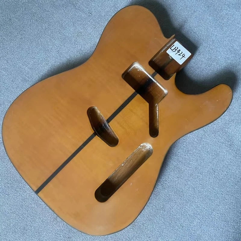 Guitar Body Solid Ash Wood Body with Maple Top Fit TL