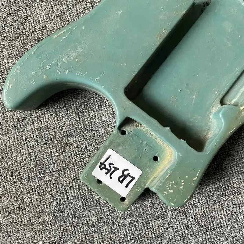 Basswood Green Travel Electric Guitar Body