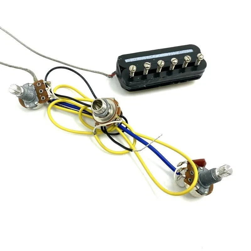 Acoustic Guitar Neck Pickup with Volume and Tone Works For Epi