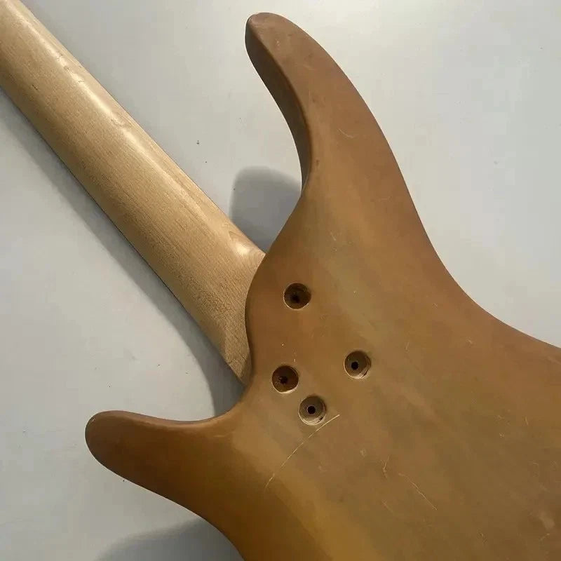 5 String Electric Bass Basswood Body with Maple Neck, Rosewood Fretboard