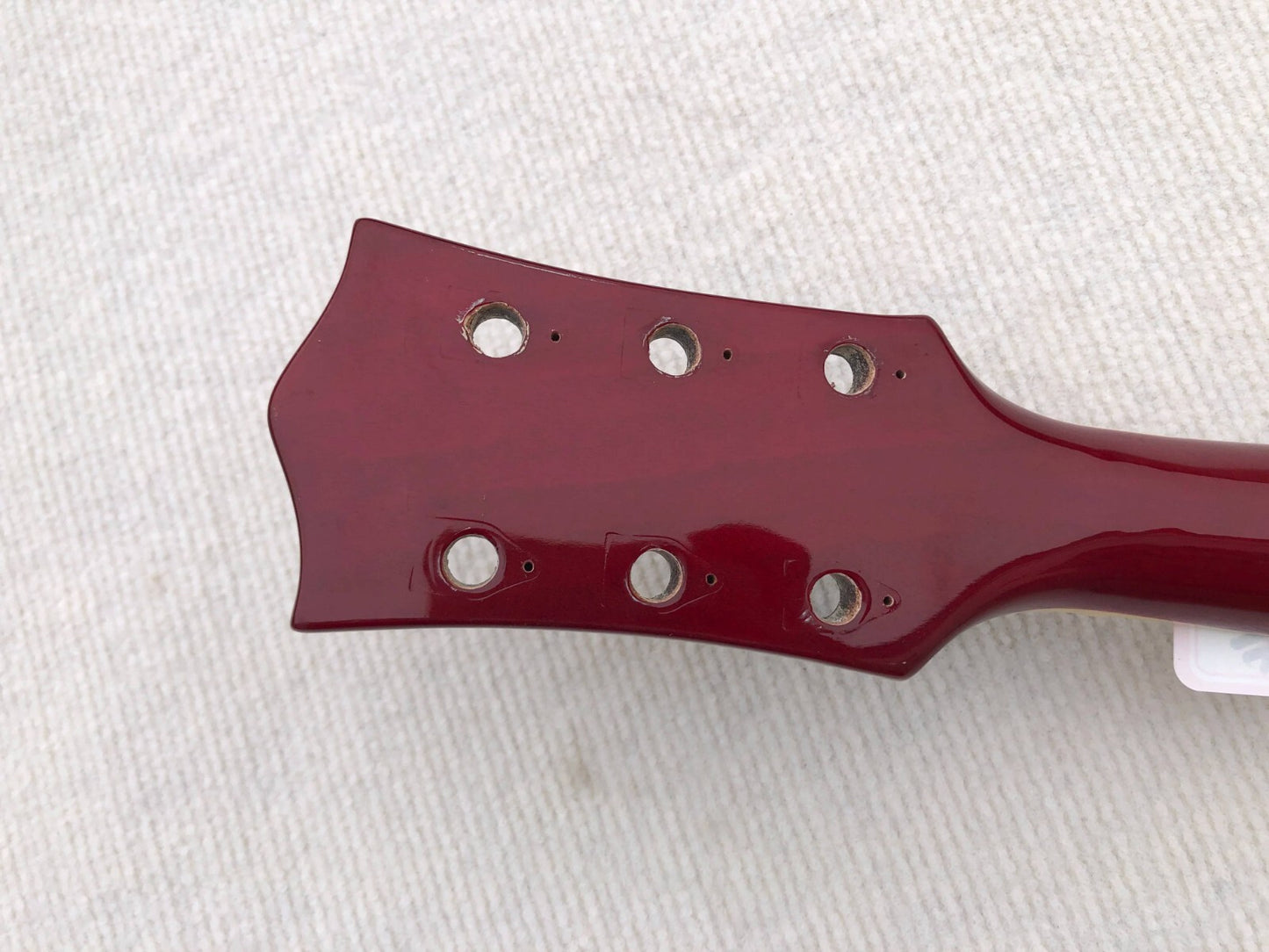 Red Tiger Maple Top Jazz Guitar Semi Hollow Body Maple Neck Rosewood Fingerboard