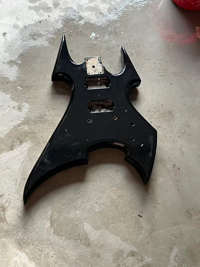 Black DIY Glossy Finish Guitar HH Body Fit Beast Project