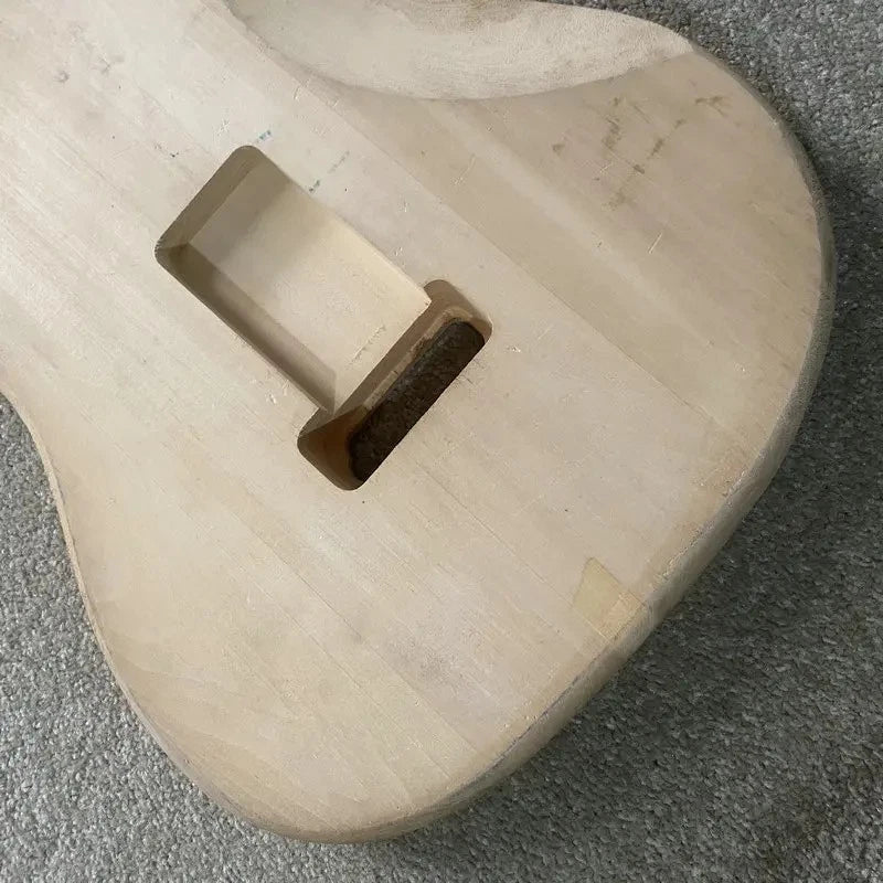 Tiger Maple Top Basswood Guitar Body Fit Strat ST