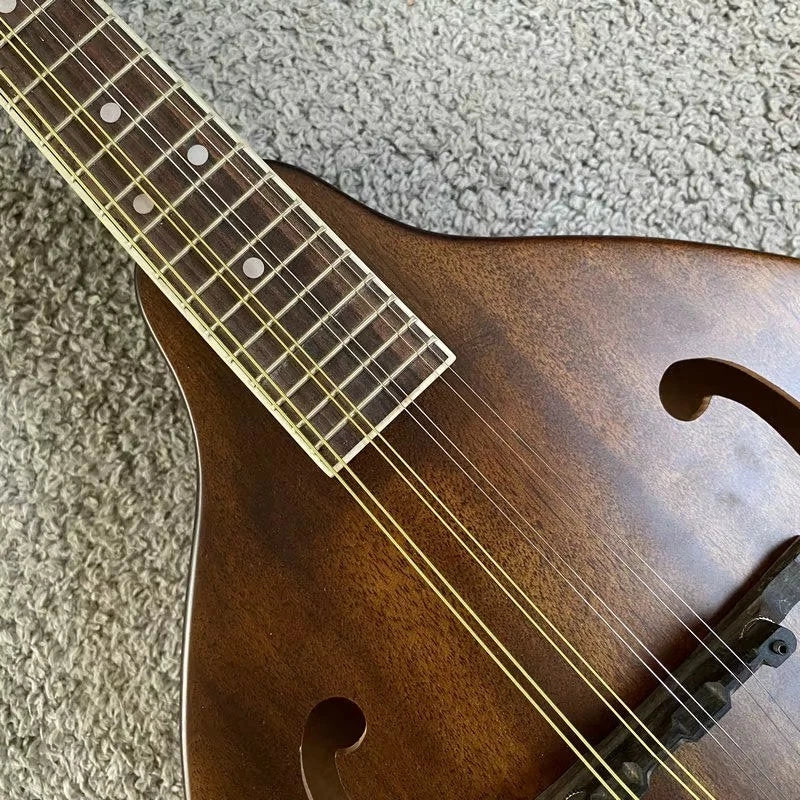 8 String Mandolin, Solid Spruce Top, Mahogany Body