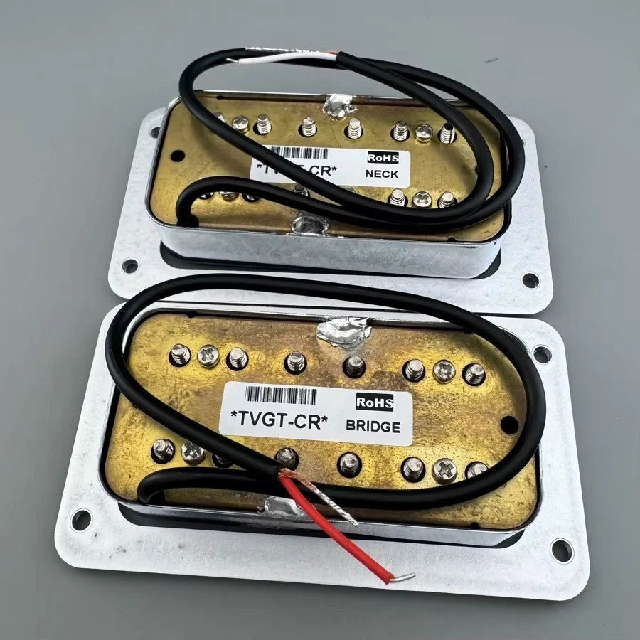 Chrome FilterTron Mountingless Guitar Pickups Set