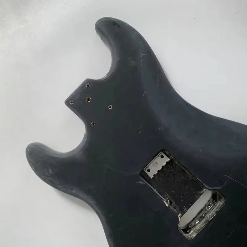 Black Guitar Body HSH Basswood Body Fit ST