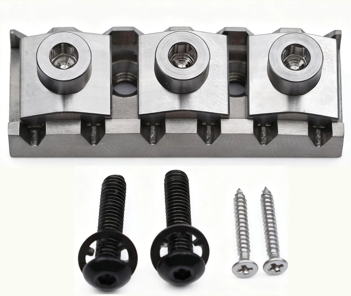 R3 Titanium Guitar 43MM Bridge Tremolo Locking Nut Fit Floyd Rose