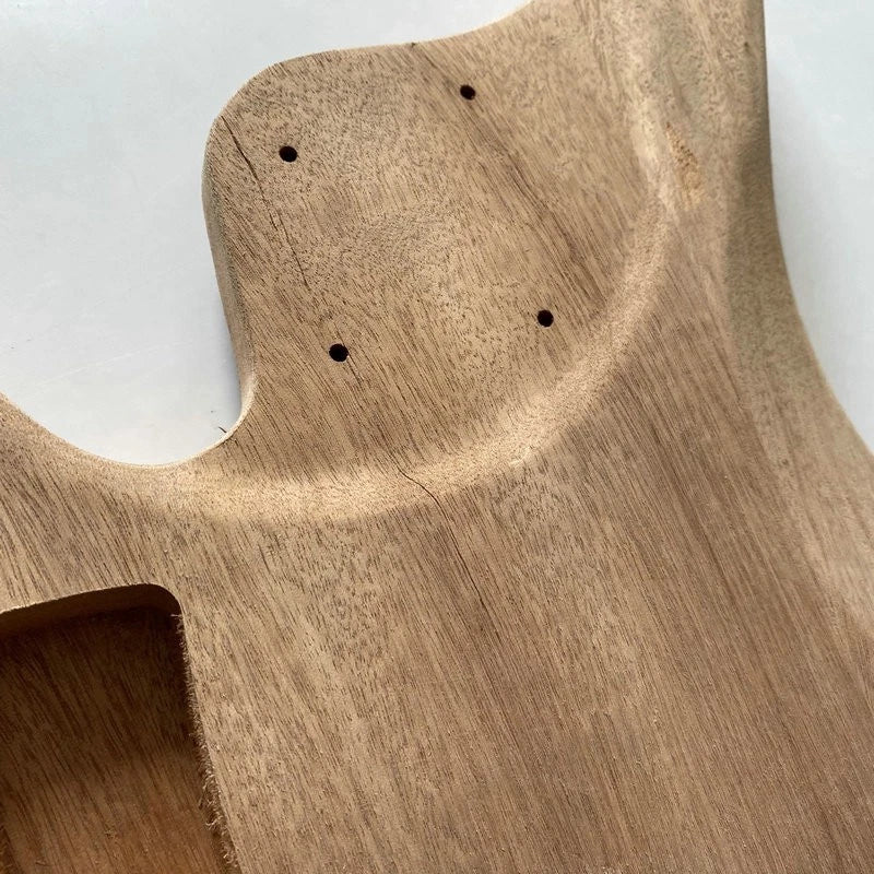 Rosewood Top 6 String Bass Mahogany Body DIY Project