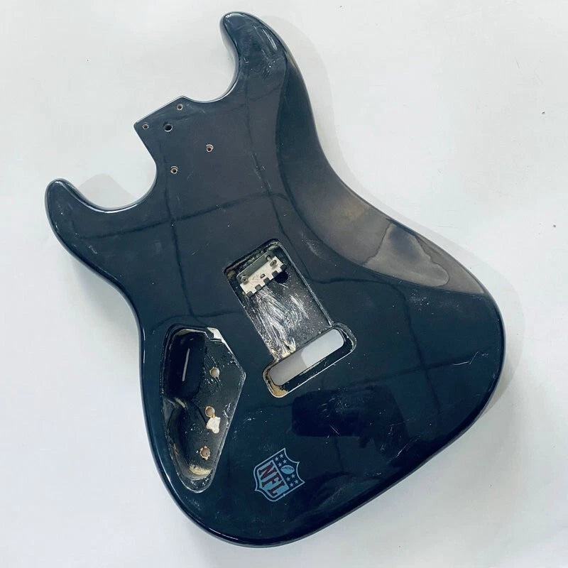 Custom DIY Project Houston Texans Guitar HSS Basswood Body