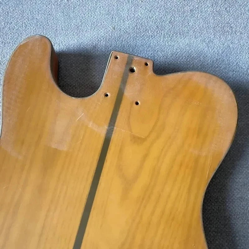Ash Wood Guitar Body with Maple Top Fit Tele