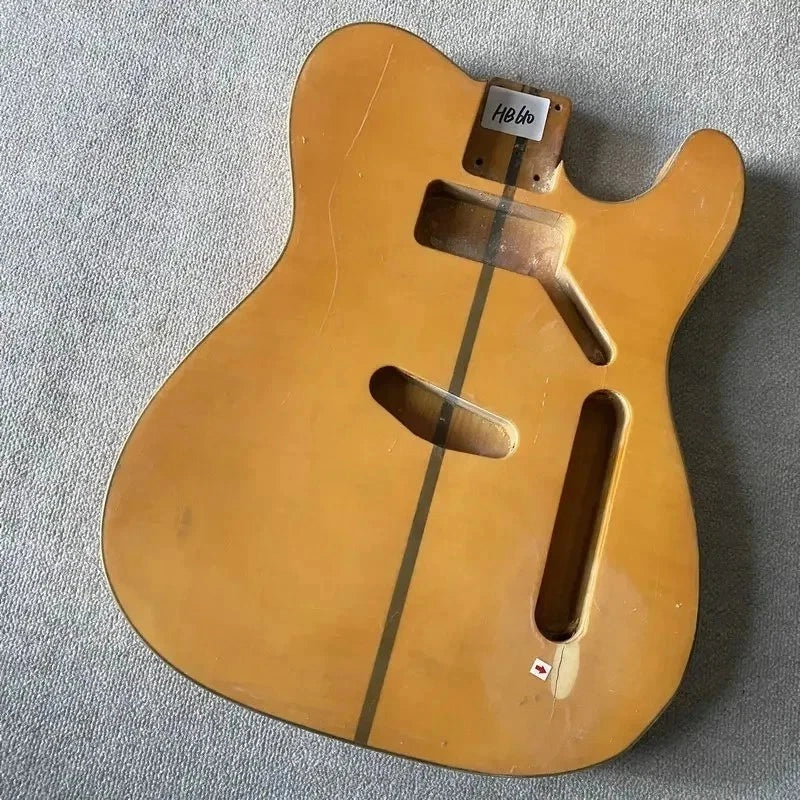 Ash Wood Guitar Body with Maple Top Fit Tele