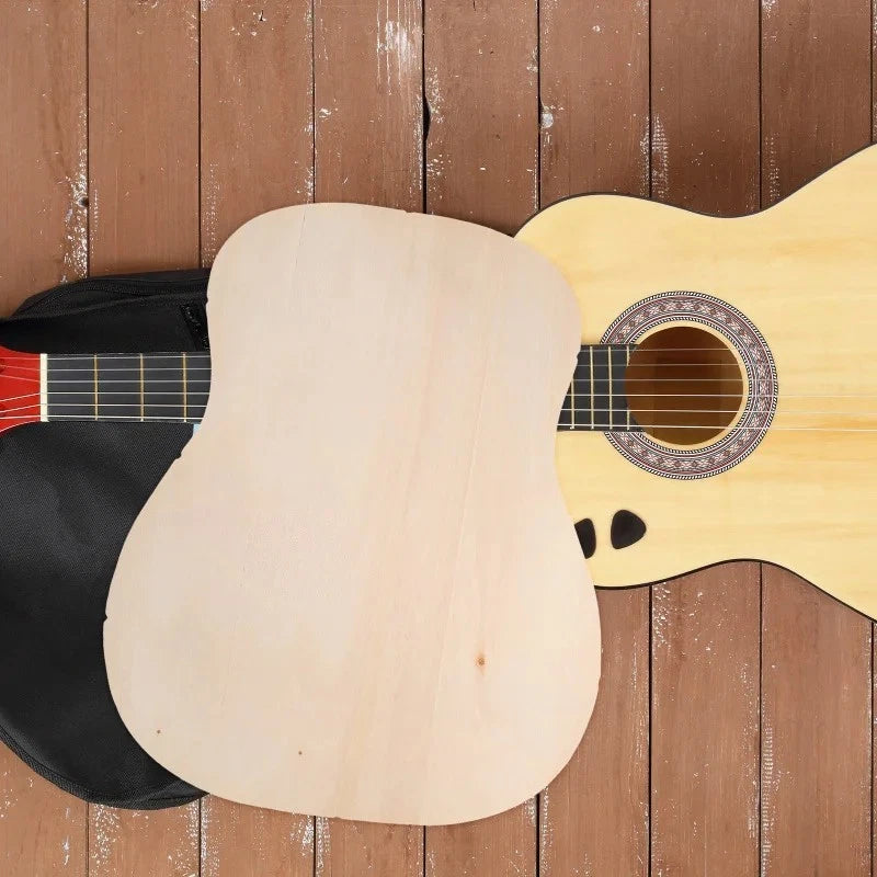 2 Piece Acoustic Guitar Spruce Plywood Body Top Plate