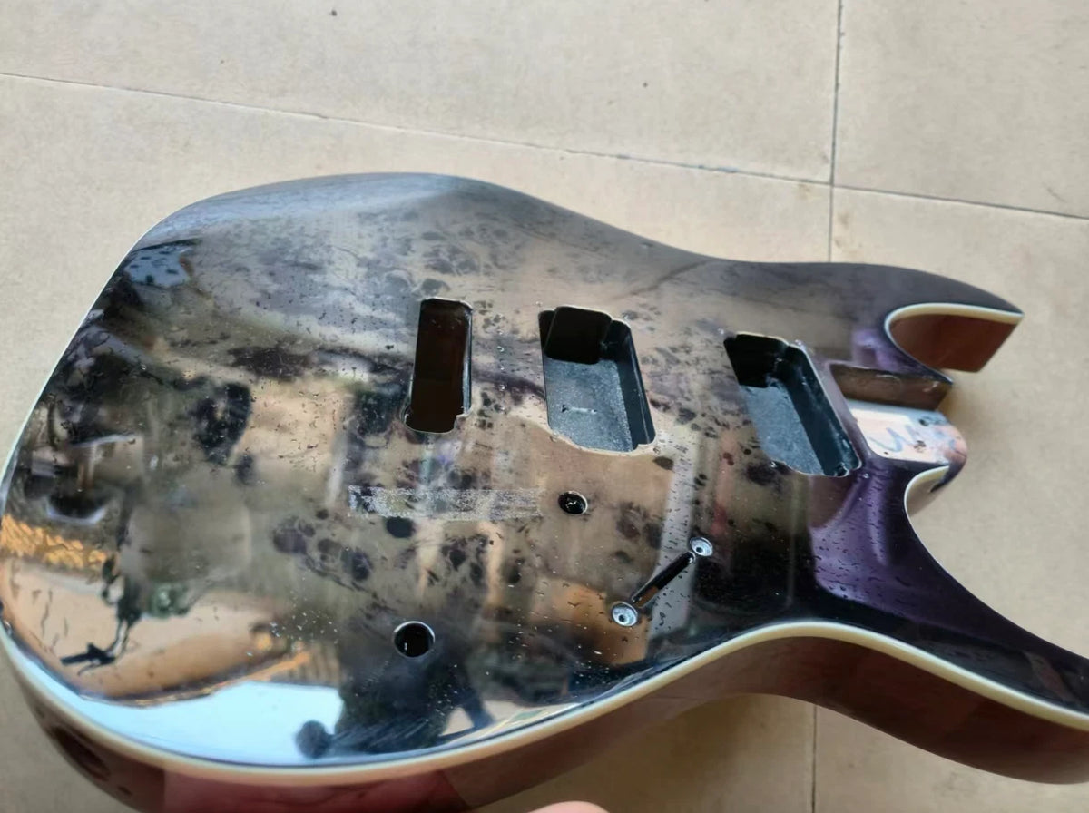 HH Quilted Maple Top Guitar Body DIY Project