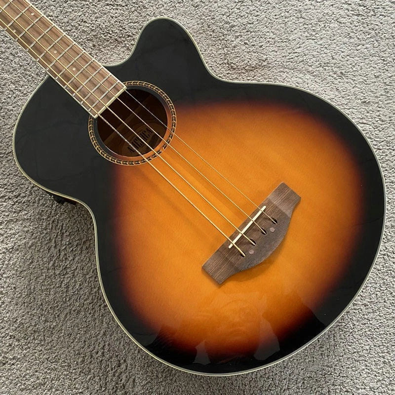 Tagima 5 String Acoustic Electric Bass, Spruce Mahogany Body, Rosewood Fretboard