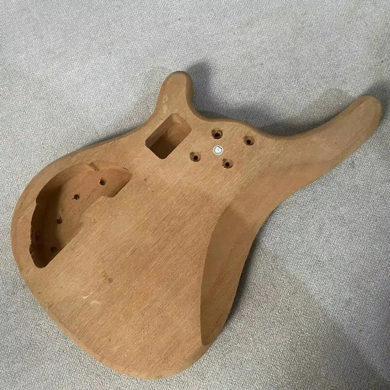 Okoume Wood 4/5-String Bass Body DIY Project
