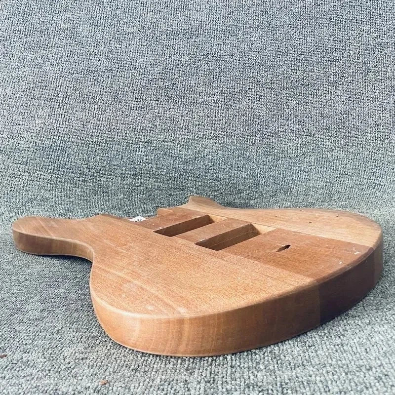 Mahogany Wood 4 String Electric Bass DIY Project Body