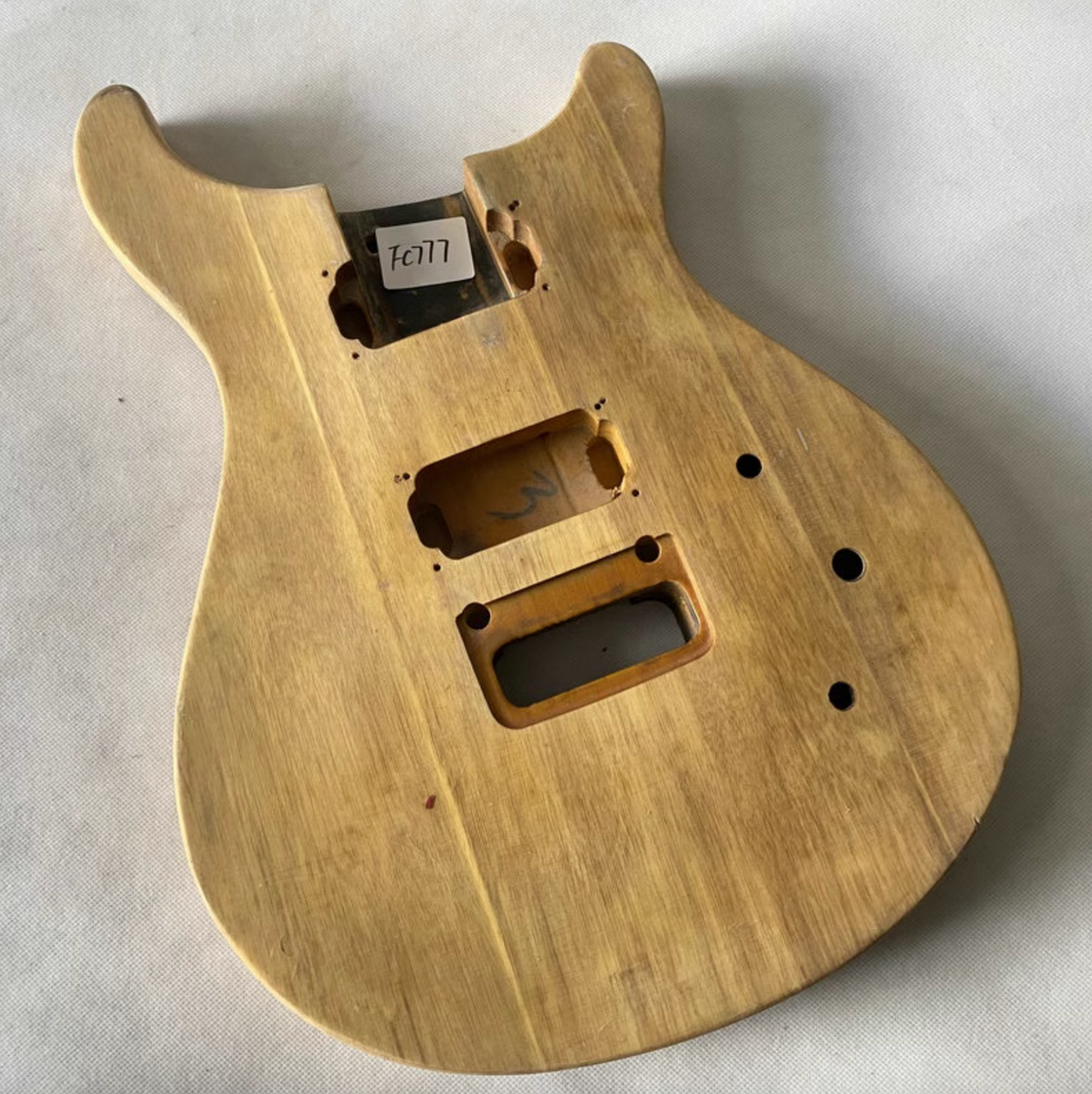 Double Cutaway Mahogany Wood HH Guitar Body Fit PRS Guitars