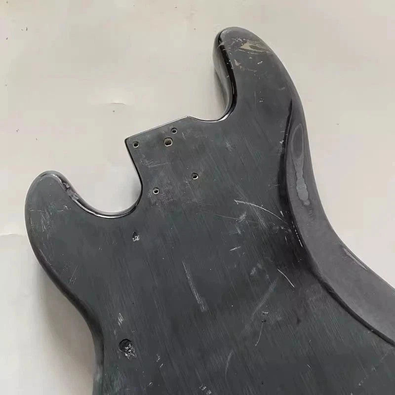 Black Basswood P Bass Body