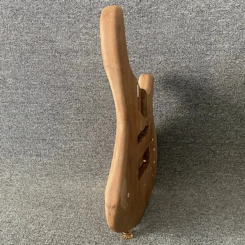 Mahogany Wood Electric Bass Unfinished Body DIY Project