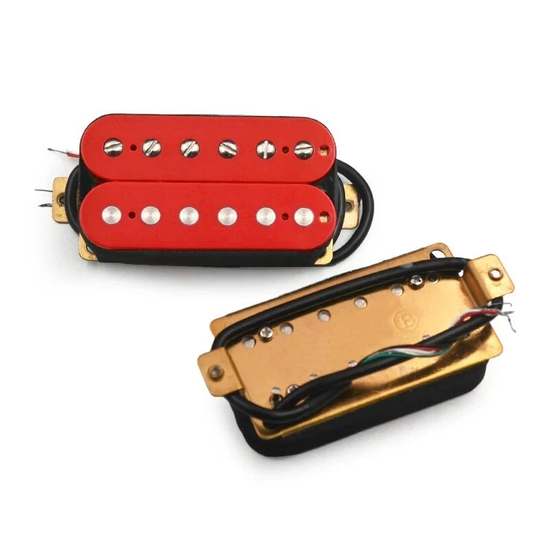 Red Guitar Humbuckers Pickups Fit Kiesel,Peavey,<wbr/>Ibanez,Godin,E<wbr/>piphone,Dean