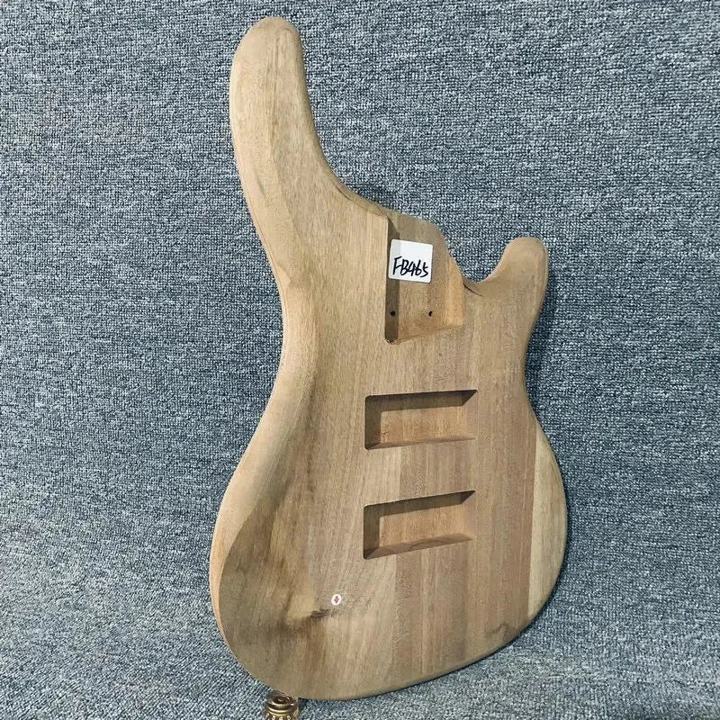 Mahogany Wood 5/6 String Bass Body