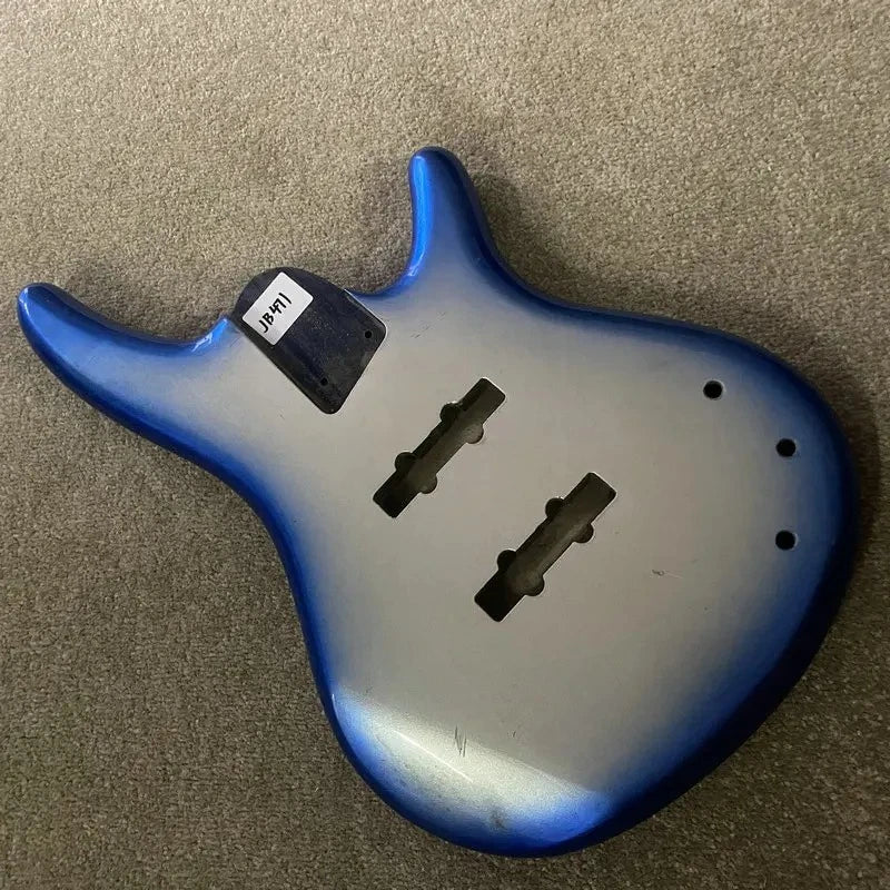 Blue Burst 4 String Bass Basswood Body