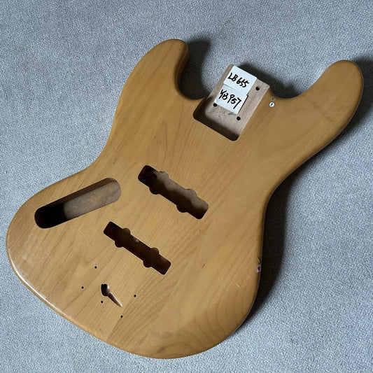 5-String Left-Hand Bass Ash Wood Body Fit Jazz Bass