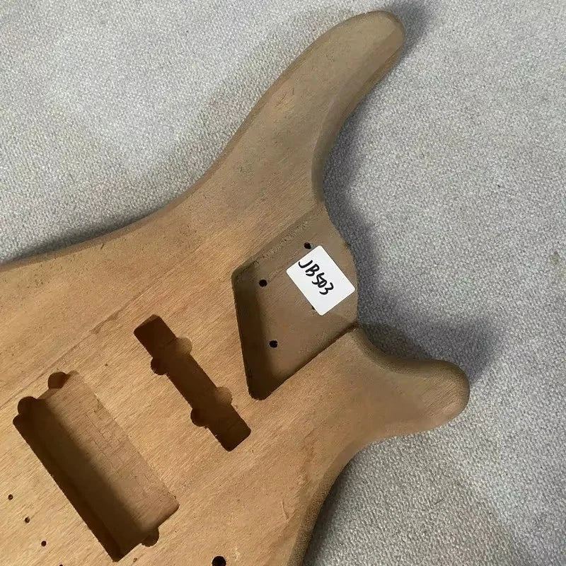 Okoume Wood 4/5-String Bass Body DIY Project