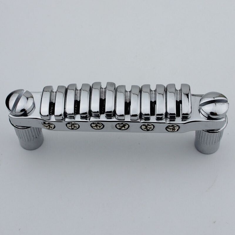 In Chrome Ibanez Gibraltar III Guitar Bridge For Ibanez Artcore, AWD, FWD Series