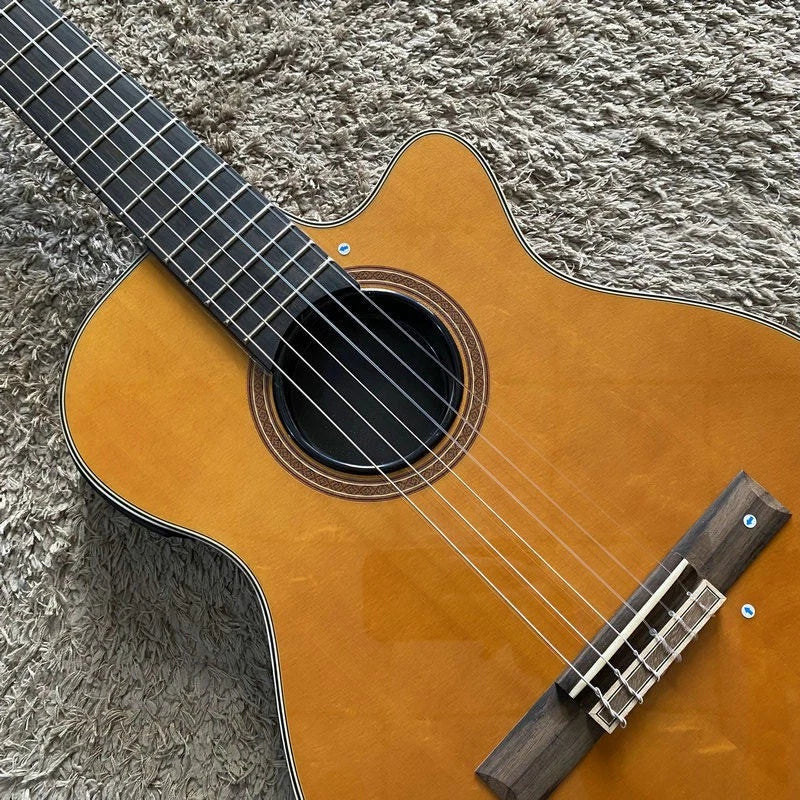 Epiphone 40 Inch Electric Classical Guitar, Spruce Top Body, Mahogany Neck