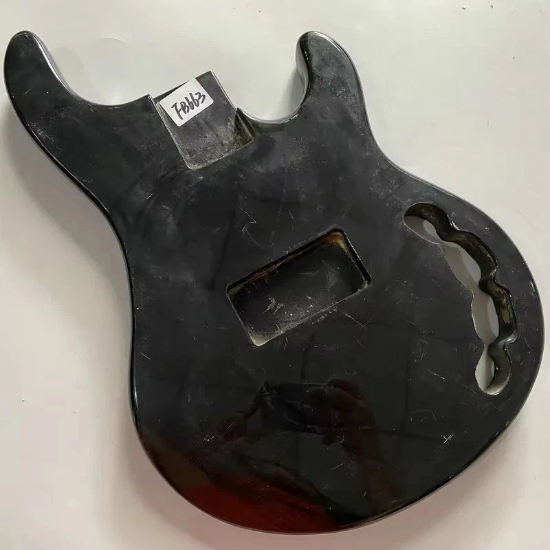 Black Basswood 5 String Bass Body Fit MusicMan