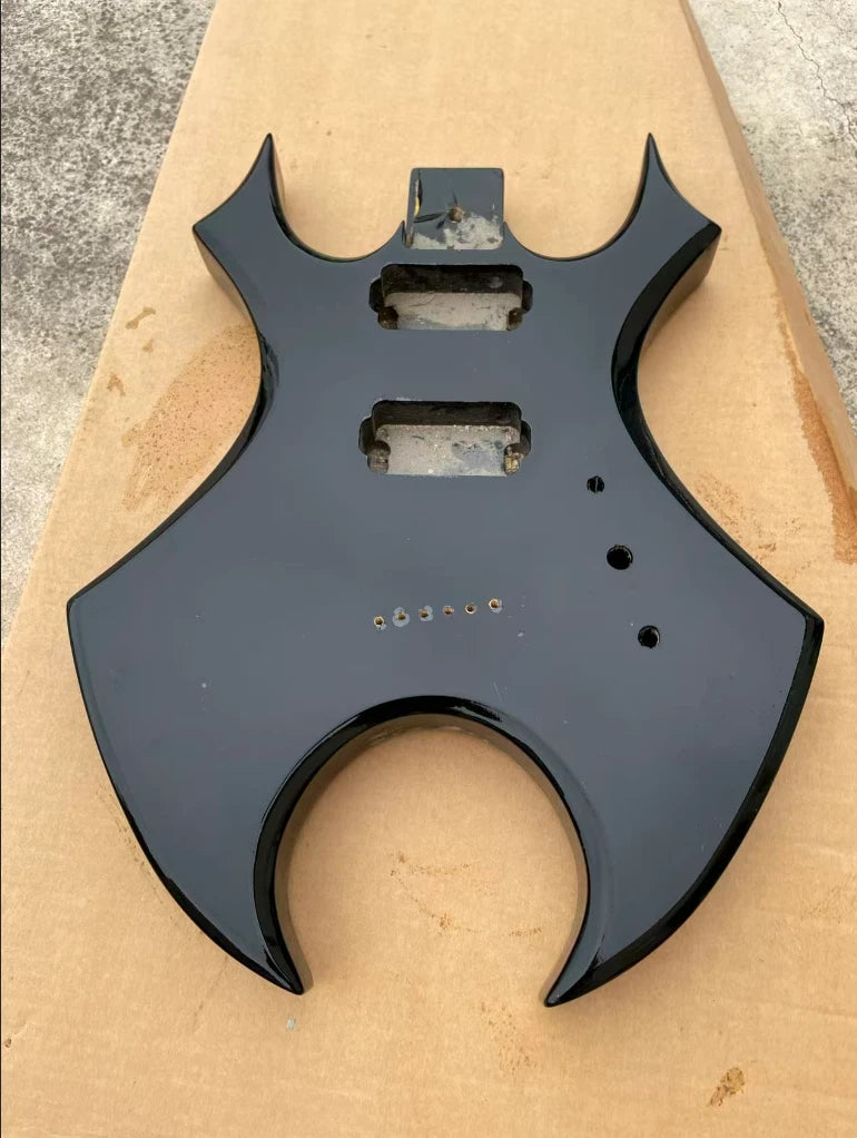 HH Black Guitar Basswood Body Fit Virgin DIY Project