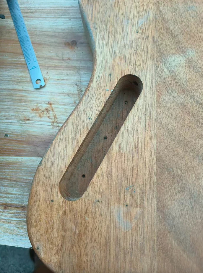 Mahogany Wood DIY Project Body Fit Jazzmaster