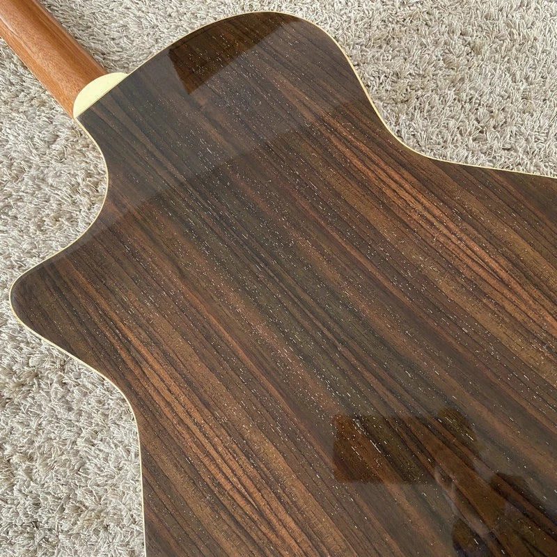 Imma 41-Inch Spruce &amp; Rosewood Folk Acoustic Guitar