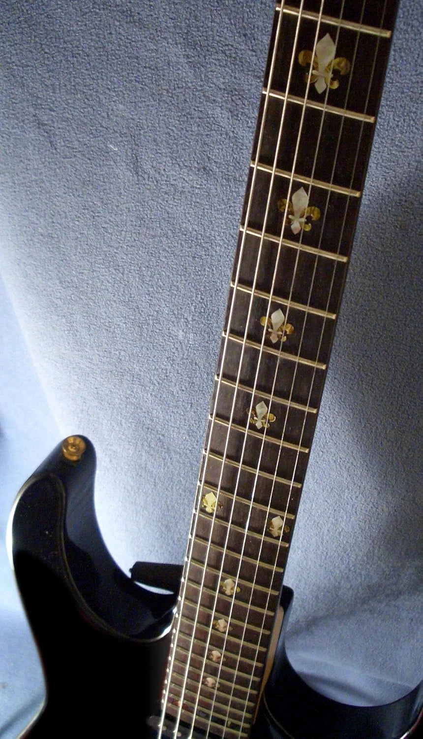 Lily Flower Guitar Fingerboard Fret Markers Inlay Stickers