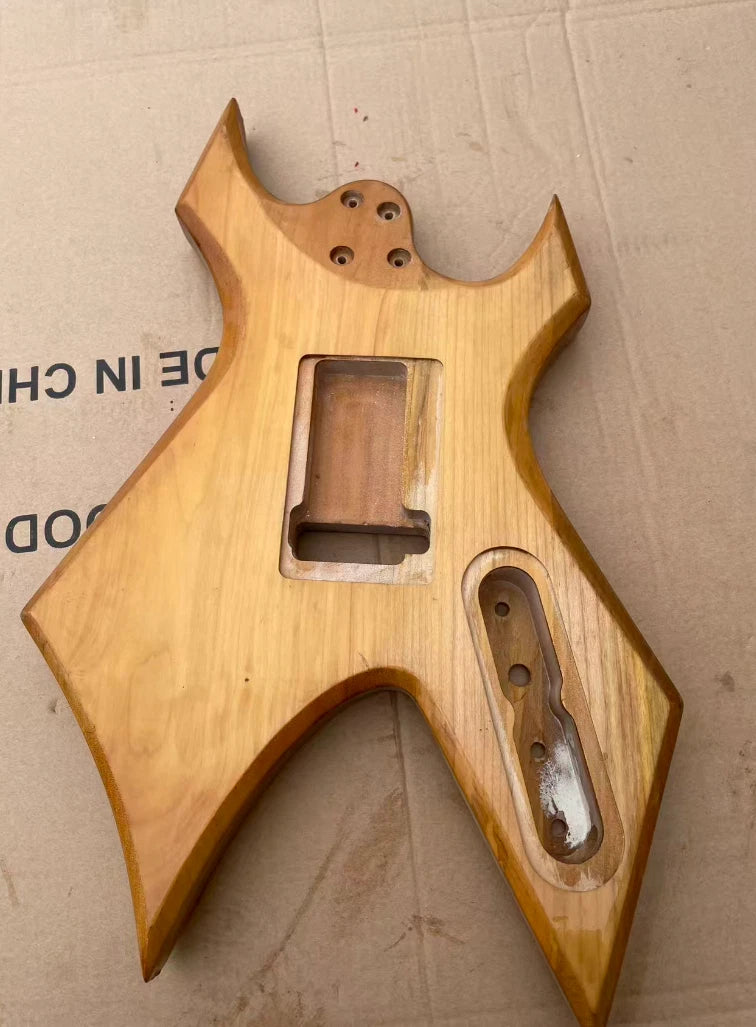 Left Handed DIY Project Guitar HH Body Fit Warlock