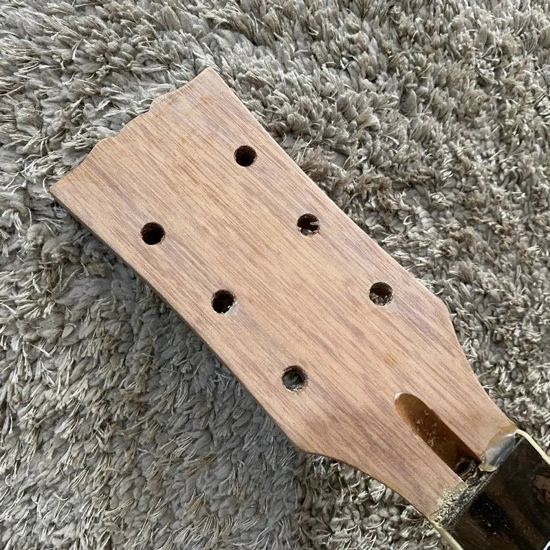 Tiger Maple Guitar Body with Mahogany Neck, Rosewood Fingerboard