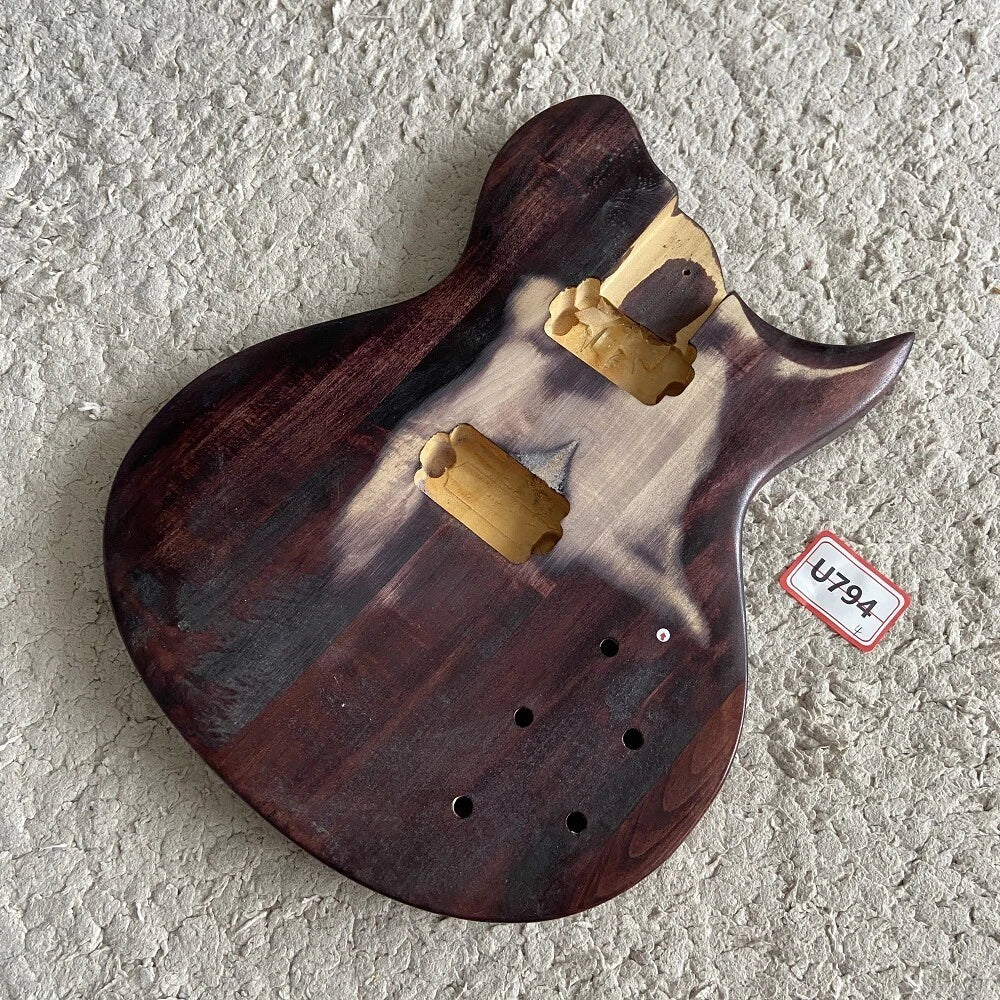 Natural Finish HH Custom DIY Project Guitar Body
