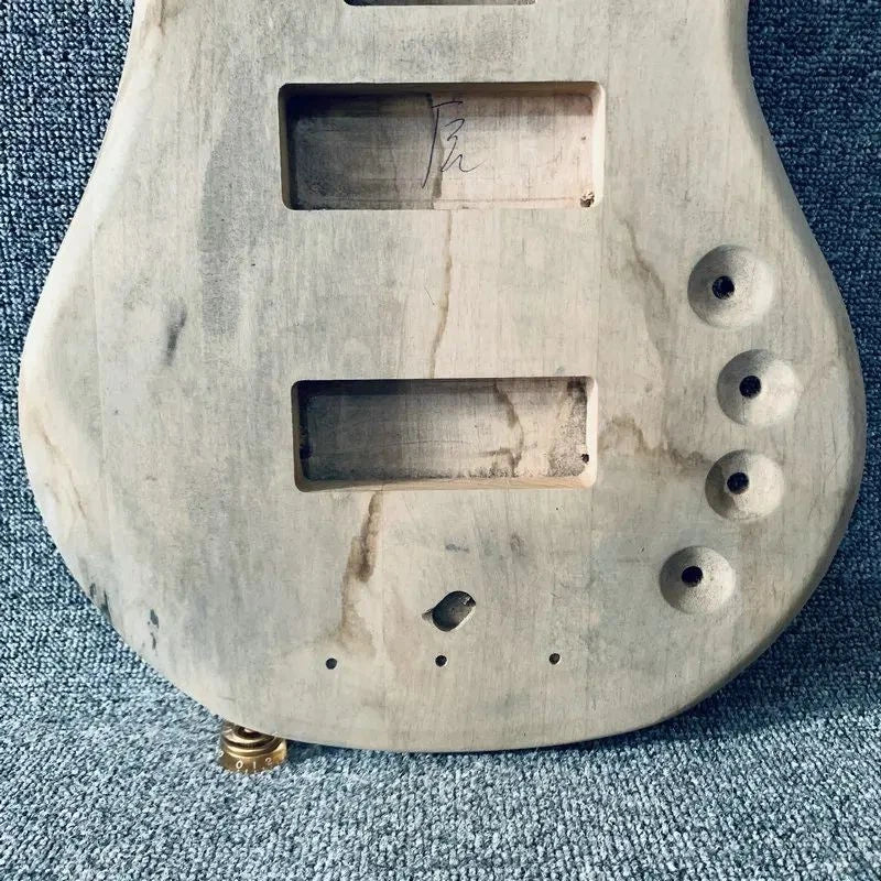 Black 4 String Bass Body DIY Project