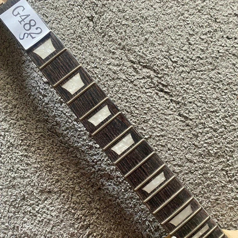 Single Cut Electric Guitar DIY Project in Natural Mahogany Veneer
