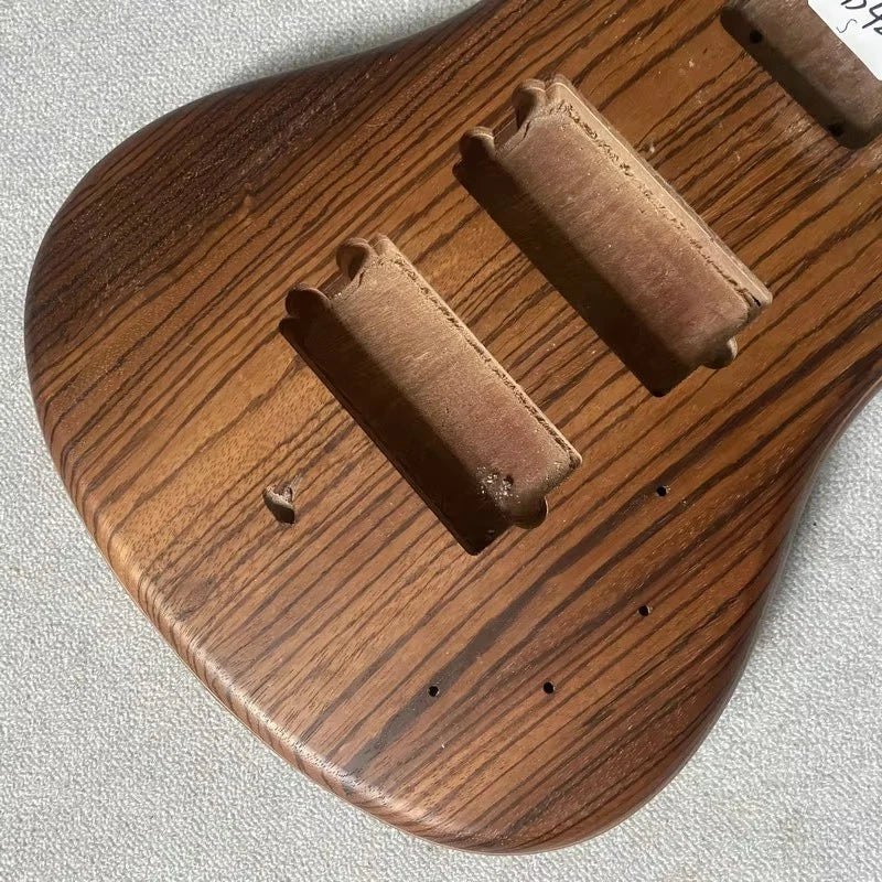 4 String Bass DIY Body, Zebrawood Top Fit Warwick