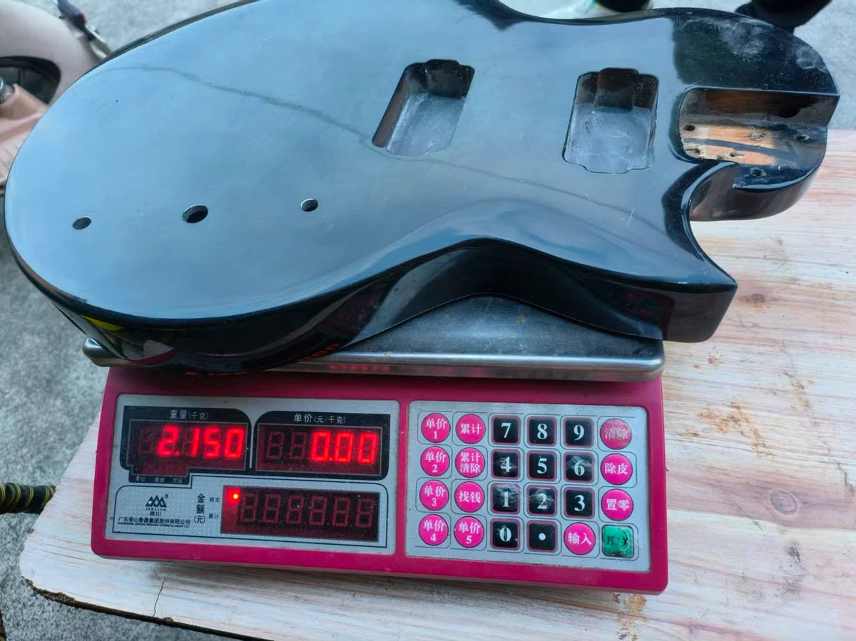 HH Quilted Maple Top Guitar Single Cut Body DIY Project
