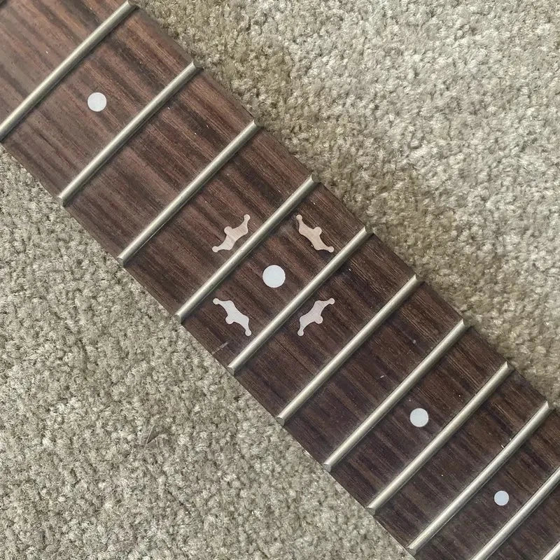 Custom DIY Project Guitar Maple Wood Neck, Rosewood Fingerboard
