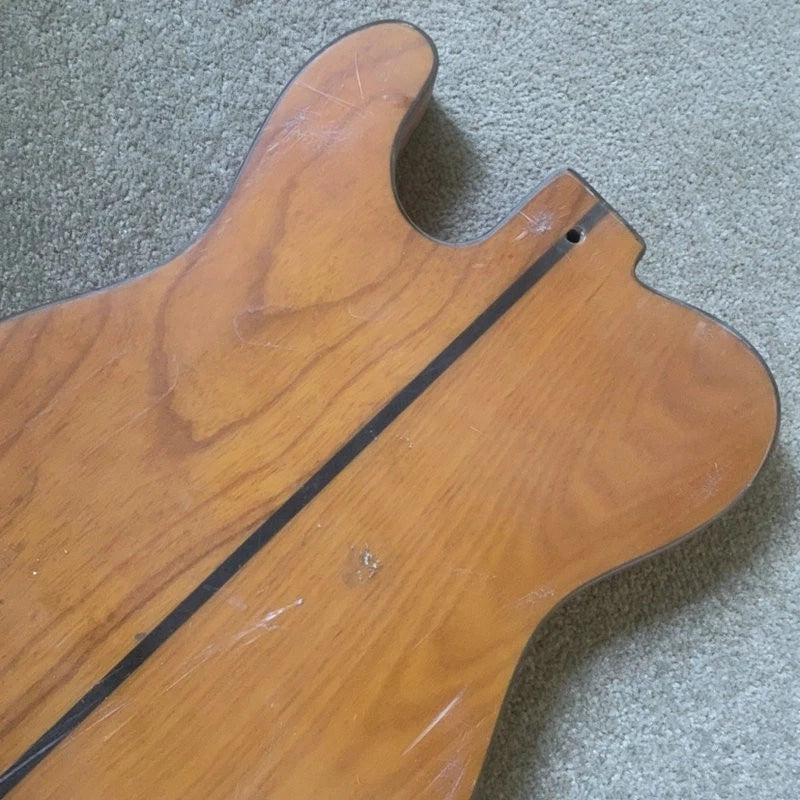 Ash Wood Guitar Body with Tiger Maple Top Body Fit Tele TL