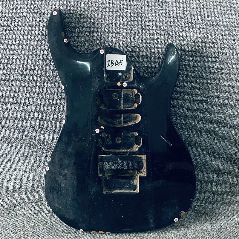 HSH Black Basswood DIY Project Guitar Body