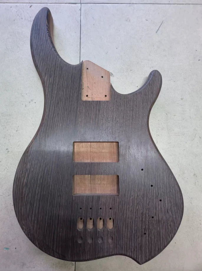 Rosewood Top 4 String Bass Mahogany Body DIY Project